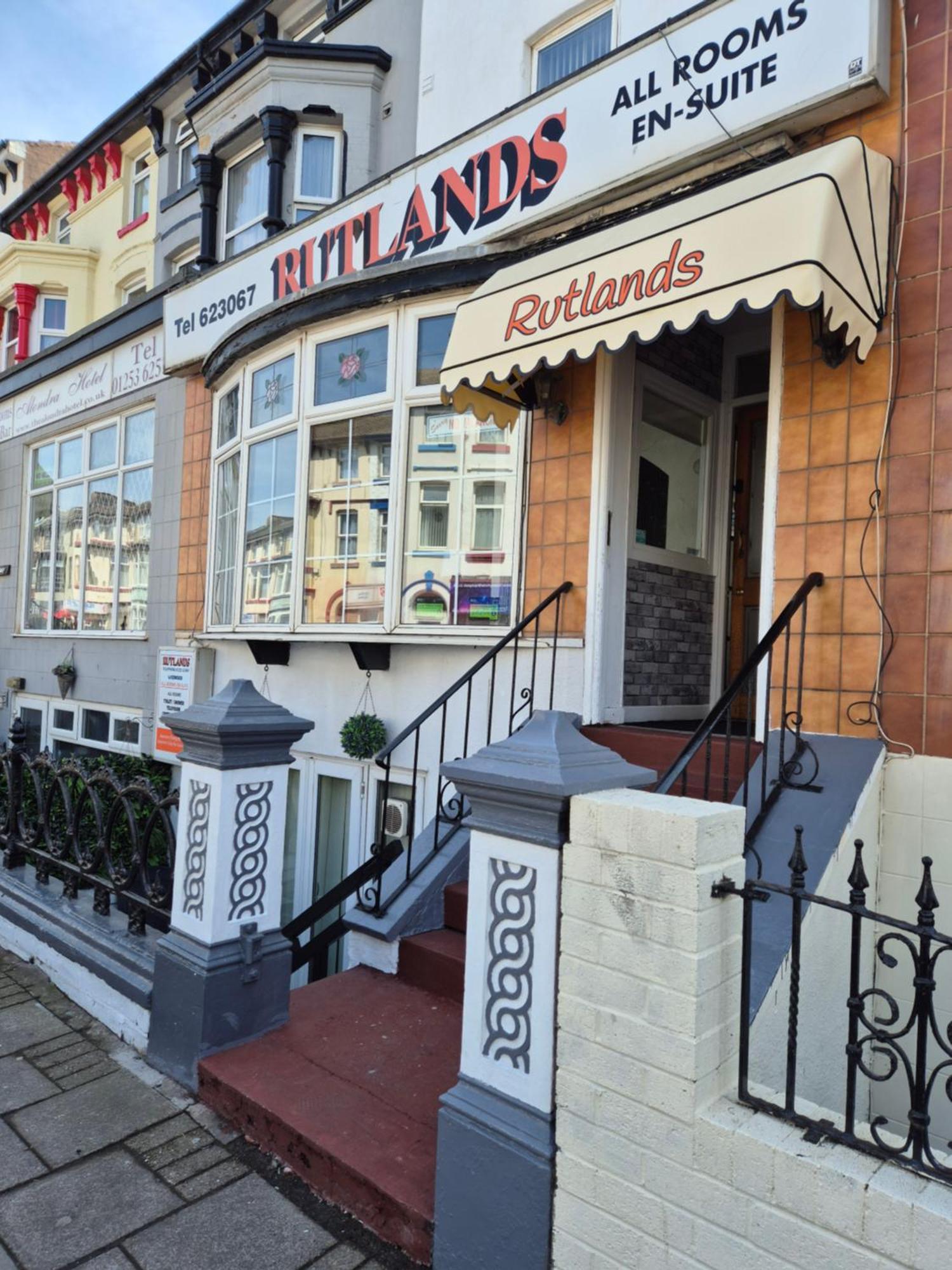 The Rutlands Bed & Breakfast Blackpool Bagian luar foto